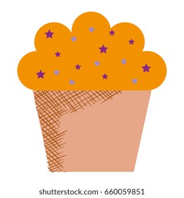 delicious and sweet cupcake