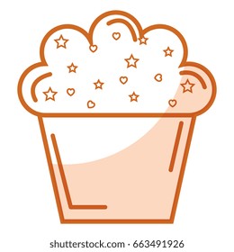 delicious and sweet cupcake
