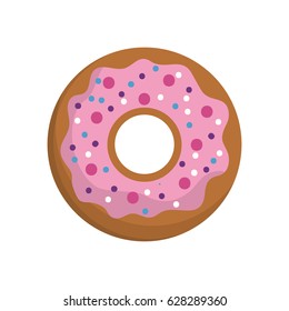 delicious sweet donut bakery snack