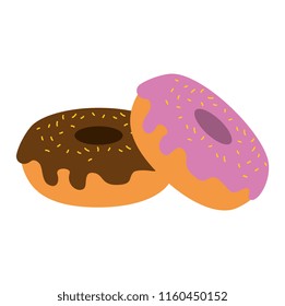 delicious and sweet donuts