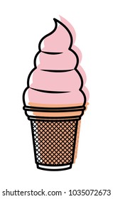 delicious and sweet ice cream