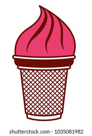 delicious and sweet ice cream