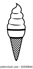 delicious and sweet ice cream