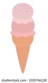 delicious and sweet ice cream