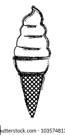delicious and sweet ice cream