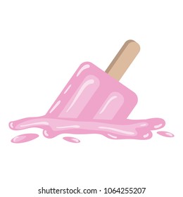 delicious and sweet popped ice cream palette