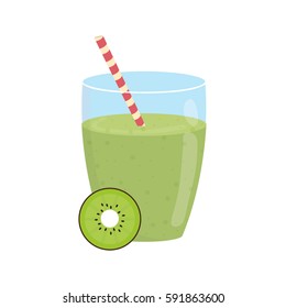Delicious and sweet smoothie icon vector illustration graphic design