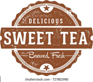 Delicious Sweet Tea Vintage Restaurant Sign