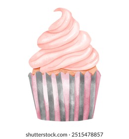 Delicious Sweets and Cute Bow Illustrations