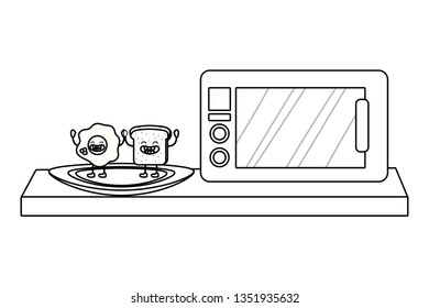 delicious tasty food cartoon