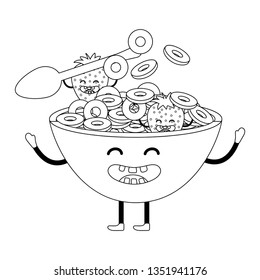 delicious tasty food cartoon