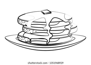 delicious tasty food cartoon