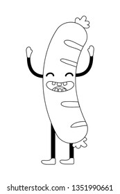 delicious tasty food cartoon