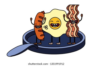 delicious tasty food cartoon
