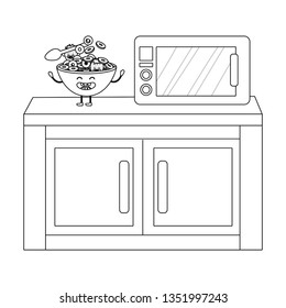 delicious tasty food cartoon