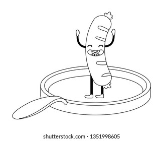 delicious tasty food cartoon