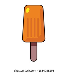 delicious tasty ice cream vector design