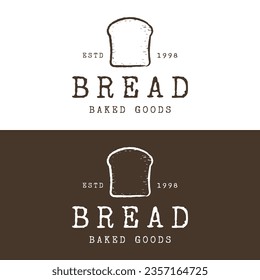 Delicious and tasty organic Fresh Baked Bakery Shop logo retro vintage.Logo for bakery, label or badge, business.