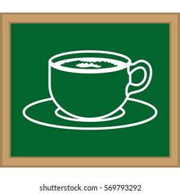 Delicious tea cup