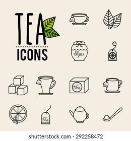 delicious tea design, vector illustration eps10 graphic 
