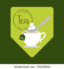 delicious tea design, vector illustration eps10 graphic 