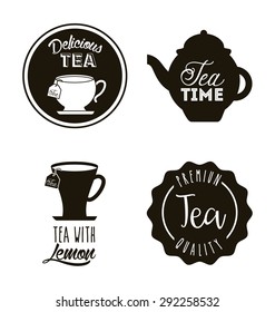 delicious tea design, vector illustration eps10 graphic 