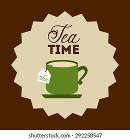 delicious tea design, vector illustration eps10 graphic 