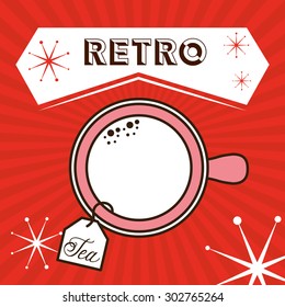 delicious tea design, vector illustration eps10 graphic 
