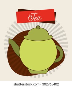 delicious tea design, vector illustration eps10 graphic 