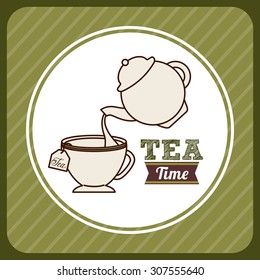 delicious tea design, vector illustration eps10 graphic 