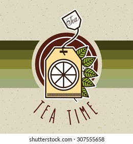 delicious tea design, vector illustration eps10 graphic 