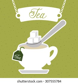 delicious tea design, vector illustration eps10 graphic 