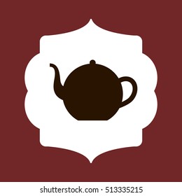 Delicious tea drink icon vector illustration graphic design