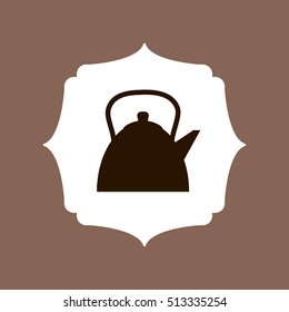 Delicious tea drink icon vector illustration graphic design