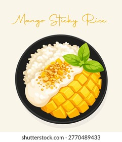 Delicious Thai Mango Sticky Rice