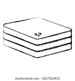 delicious toast bread icon