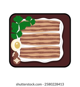 Delicious Unagi Vector Art for Japanese Cuisine Lovers