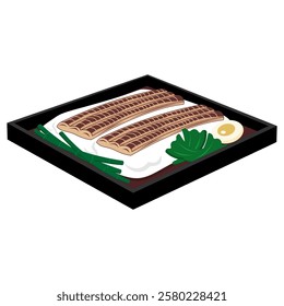 Delicious Unagi Vector Art for Japanese Cuisine Lovers