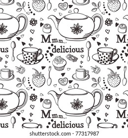 Delicious vector background