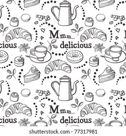 Delicious vector pattern