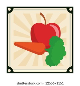 delicious vegetable cartoon