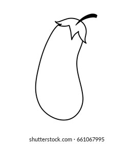 Delicious vegetable eggplant