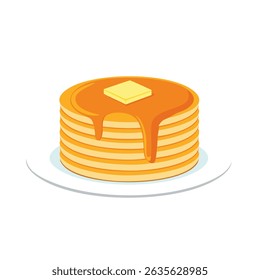 Delicious waffle icon ideal for breakfast themes, food branding, and menu illustrations