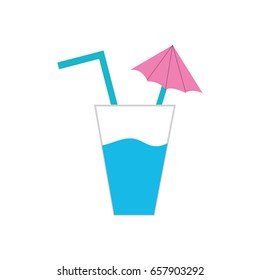 delicious water glash to refresh the day