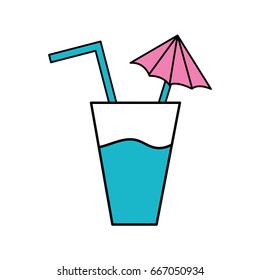 delicious water glash to refresh the day