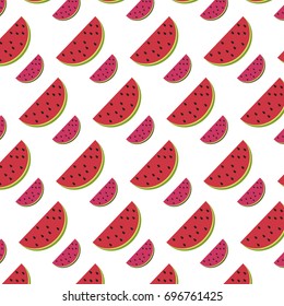 Delicious watermelon fruit background