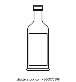 Delicious wine bottle