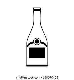 Delicious wine bottle