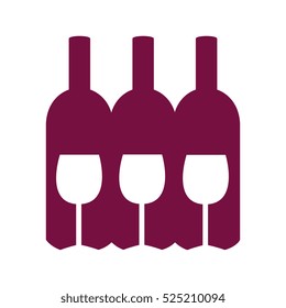 delicious wine bottle drink