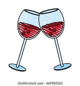 Delicious wine celebration